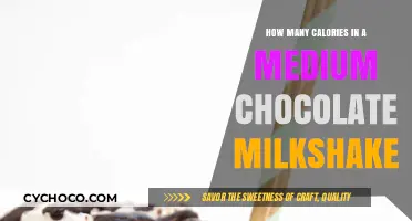 Calories in a Medium Chocolate Milkshake: A Nutritional Breakdown