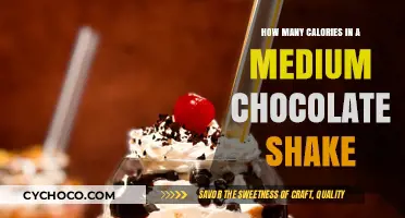 Calories in a Medium Chocolate Shake: A Nutritional Breakdown