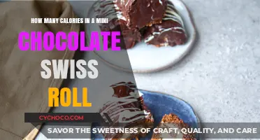 Mini Chocolate Swiss Roll Calorie Count: A Sweet Surprise