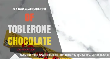 Decoding the Caloric Content of Toblerone Chocolate: A Delicious Dilemma