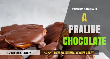 Decoding the Caloric Content of Praline Chocolates: A Delicious Dilemma