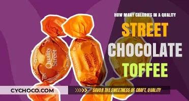 Unwrapping the Caloric Delight of Quality Street Chocolate Toffee