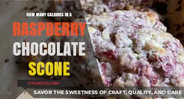 Indulge in the Perfect Balance: Raspberry Chocolate Scone Calorie Count
