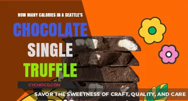 Indulge in Decadence: Calorie Count of Seattle's Chocolate Single Truffle