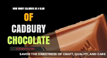 Indulge Wisely: Calorie Count in a Slab of Cadbury Chocolate