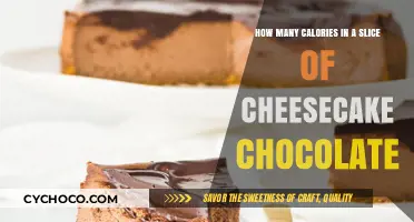 Indulgent Chocolate Cheesecake: Savoring Each Calorie-Packed Slice