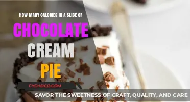 Indulge Wisely: Calorie Count of Chocolate Cream Pie Slice Revealed