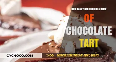 Indulge Wisely: Calorie Count of a Delectable Chocolate Tart Slice