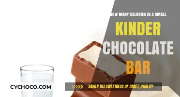 Unwrapping Nutrition: The Caloric Content of a Small Kinder Chocolate Bar