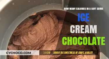 Decoding the Caloric Content of Chocolate Soft Serve Ice Cream