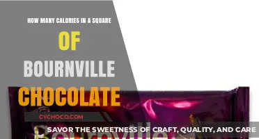 Decadent Bournville Chocolate: Unveiling the Calorie Count per Square