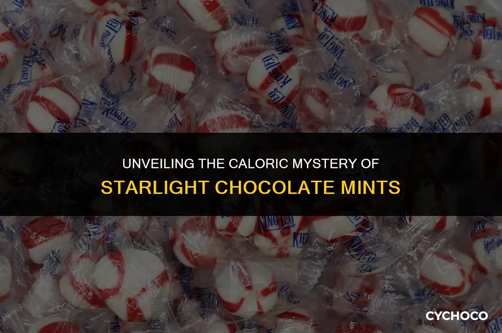 how many calories in a starlight chocolate mint
