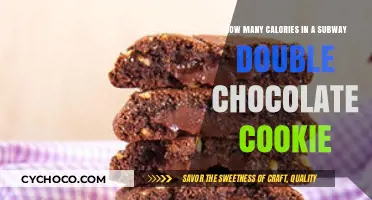 Decoding the Caloric Delight of Subway's Double Chocolate Cookie
