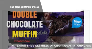 Indulge in Tesco's Double Chocolate Muffin: A Caloric Delight