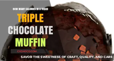 Indulge in Tesco's Triple Chocolate Muffin: A Caloric Delight
