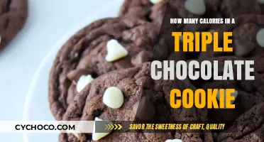 Indulge in Decadence: The Caloric Delight of Triple Chocolate Cookies