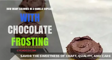 Delicious Indulgence: Vanilla Cupcake with Chocolate Frosting Calorie Count