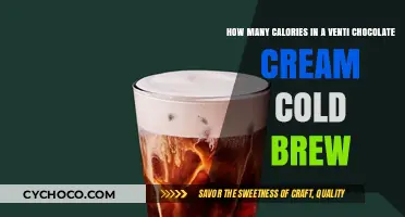 Sipping on Summer: Venti Chocolate Cream Cold Brew Calorie Count
