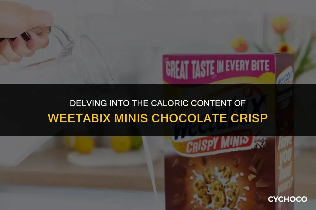 how many calories in a weetabix minis chocolate crisp