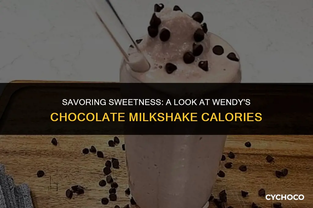how many calories in a wendy