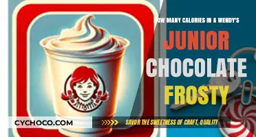 Delving into the Caloric Content of Wendy's Junior Chocolate Frosty