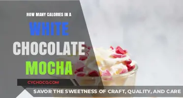 Indulgent White Chocolate Mocha: A Caloric Delight Unveiled