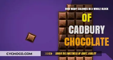 Indulge Wisely: Unveiling the Caloric Secrets of Cadbury Chocolate Blocks