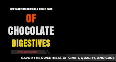 Unveiling the Caloric Truth: A Pack of Chocolate Digestives Exposed