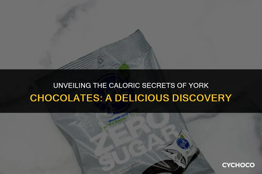 how many calories in a york chocolate