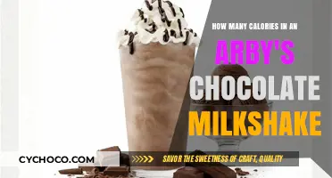 Indulge in Decadence: The Caloric Delight of Arby's Chocolate Milkshake