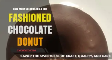 Indulge in Nostalgia: The Caloric Delight of Old-Fashioned Chocolate Donuts