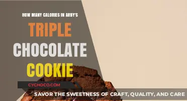 Decoding the Caloric Delight of Arby's Triple Chocolate Cookie