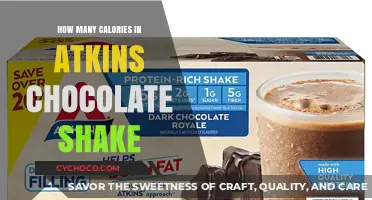 Savoring Atkins Chocolate Shake: A Guilt-Free Calorie Count