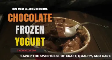 Delicious Braum's Chocolate Frozen Yogurt: A Calorie Breakdown