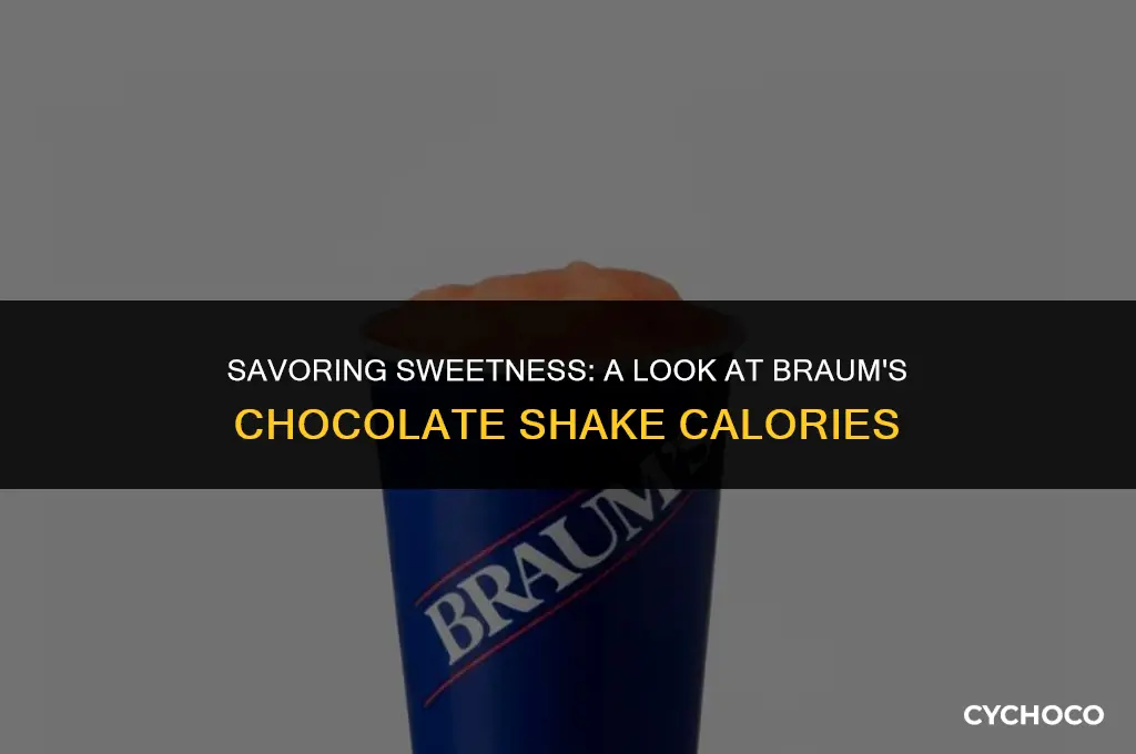 how many calories in braum