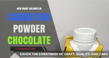Deciphering Nutrition: Caloric Content of Carnation Chocolate Powder