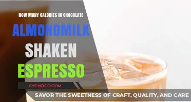 Indulge Guilt-Free: Calorie Count of Chocolate Almond Milk Shaken Espresso Revealed!