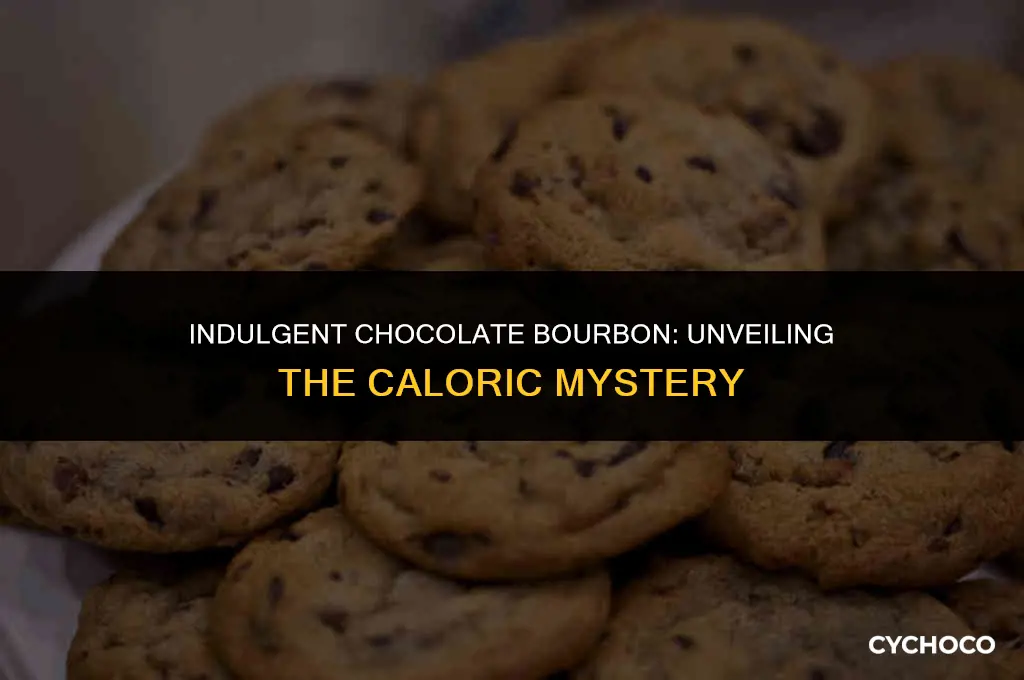 how many calories in chocolate bourbon