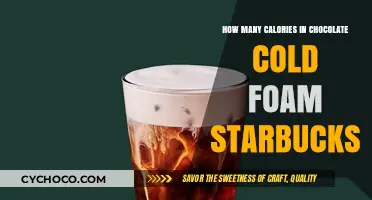 Indulge Guilt-Free: Starbucks Chocolate Cold Foam Calorie Breakdown