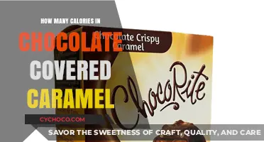 Indulge Smart: Calorie Count of Chocolate-Covered Caramel Treats