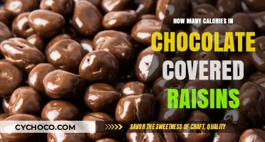 Decoding the Caloric Content of Chocolate-Covered Raisins: A Sweet Mystery Unveiled