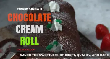 Indulge in Decadence: The Caloric Delight of Chocolate Cream Rolls