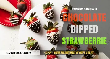 Decadent Delight: Chocolate-Dipped Strawberries Calorie Count