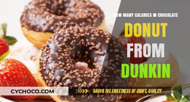 Unveiling the Caloric Delight of Dunkin's Chocolate Donut