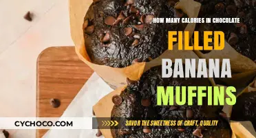 Delicious Chocolate-Filled Banana Muffins: A Calorie Breakdown