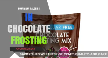 Decoding the Caloric Content of Chocolate Frosting: A Delicious Dilemma