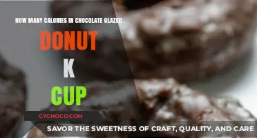Indulge Smart: Calorie Count of Chocolate Glazed Donut K-Cup Delight