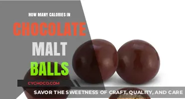 Decoding the Caloric Delight of Chocolate Malt Balls