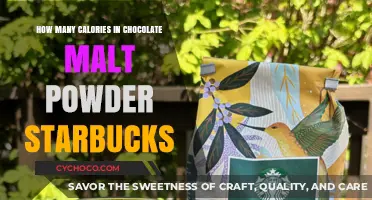 Decoding Starbucks' Chocolate Malt Powder: A Caloric Journey