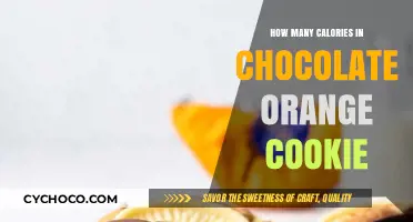 Delicious Chocolate Orange Cookies: A Tempting Treat with a Caloric Twist